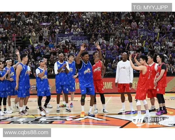 NBA赛场上的足球明星传奇故事与跨界合作的精彩瞬间